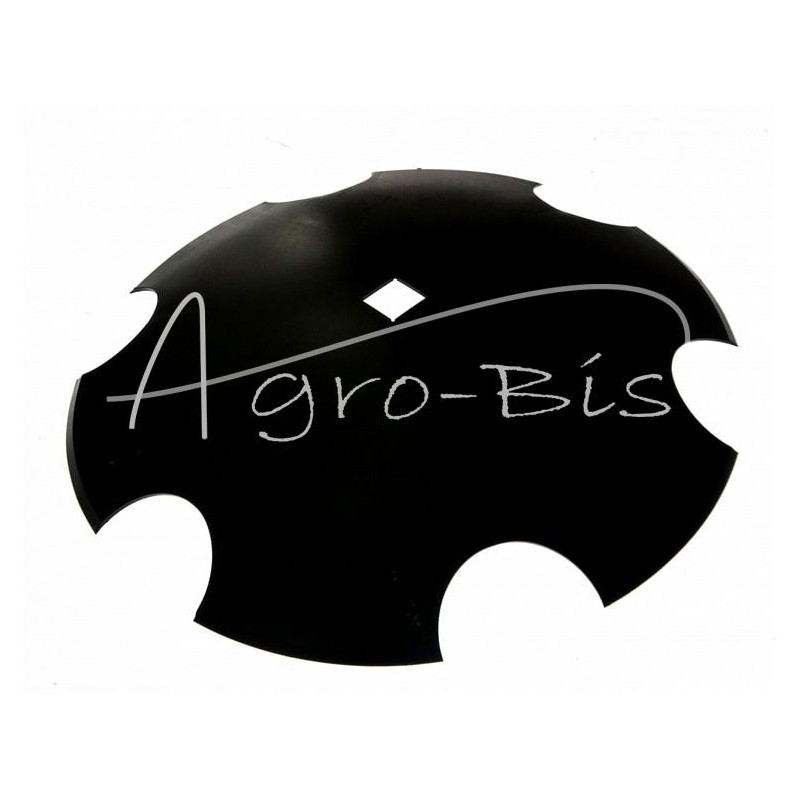 FI-460 akėčių diskas, įpjovomis, 3,2 mm - 1202030150