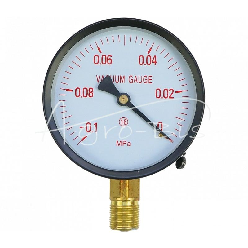 Vakuumo matuoklis-W100 R -1-0 bar 1/4B 30480698 melžimo aparatas - D-379/100