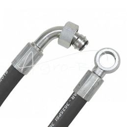 Hidraulinė žarna DN16 250bar alkūnė DKOL 90 DN16 M27X1.5 18L / kilpa RNM DN16 D24, L-600mm DN10-2SN PZL-HYDRAL - KO-16-600/2SN