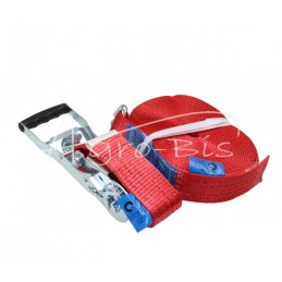 5T kėlimo diržas 12 m pločio 50 mm komplektas su sagtimi, sustiprinta 330 mm ERGO su sertifikatu, MORGA - PT5T12M50EM