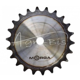 Grūdinto grandinės žvaigrio disko 16B-1 Z-22 išorinis skersmuo 190,1 mm MORGA - T16B122M
