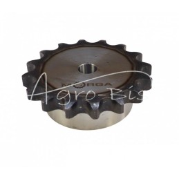 Grūdinto grandinės žvaigriovelis su flanšu, stebule 16B-1 Z-16 išorinis skersmuo - 141,8 mm MORGA - S16B116M