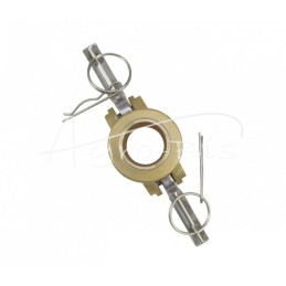 „Camlock“ jungties antgalis, C tipo, žalvaris, 1 1/4" x 32 mm, PZL HYDRAL - ZCMC32H