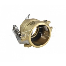 Camlock jungties lizdas, D tipo, žalvaris, 1 1/4" x 32 mm, PZL HYDRAL - ZCMD32H