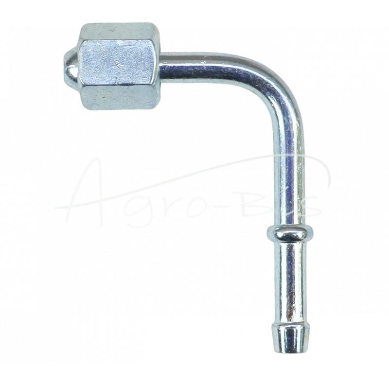 Lenkto vamzdžio antgalis, vidinis sriegis 90 DN03 M10X1, skirtas 4-5 mm žarnai 8040.90.0300 PZL HYDRAL - 8040900300H