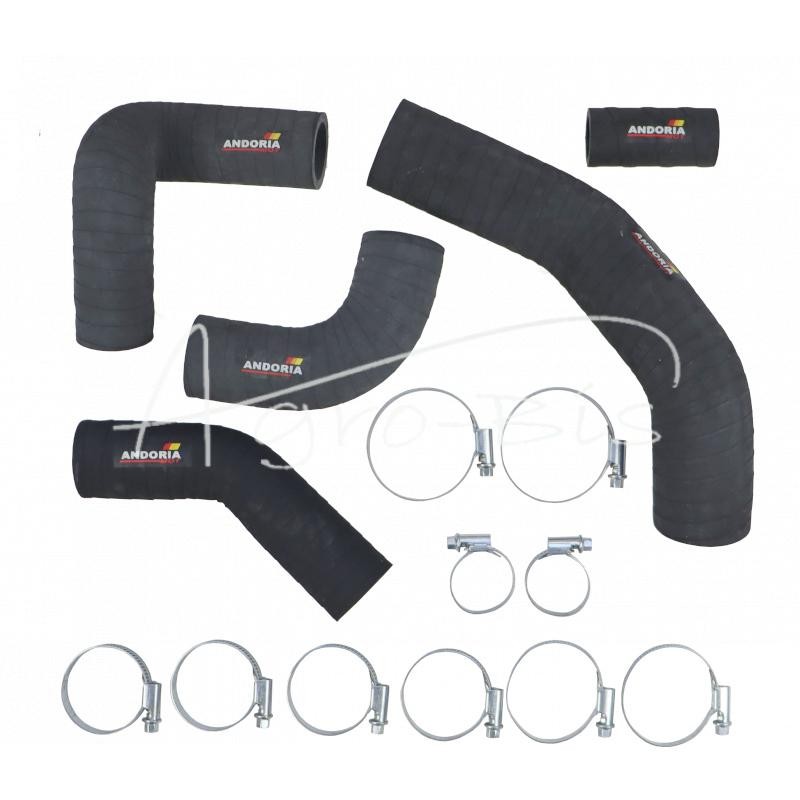 Pilnas radiatoriaus žarnų komplektas su sustiprinta virve 30527 IMT-560 ANDORIA - 100560AM