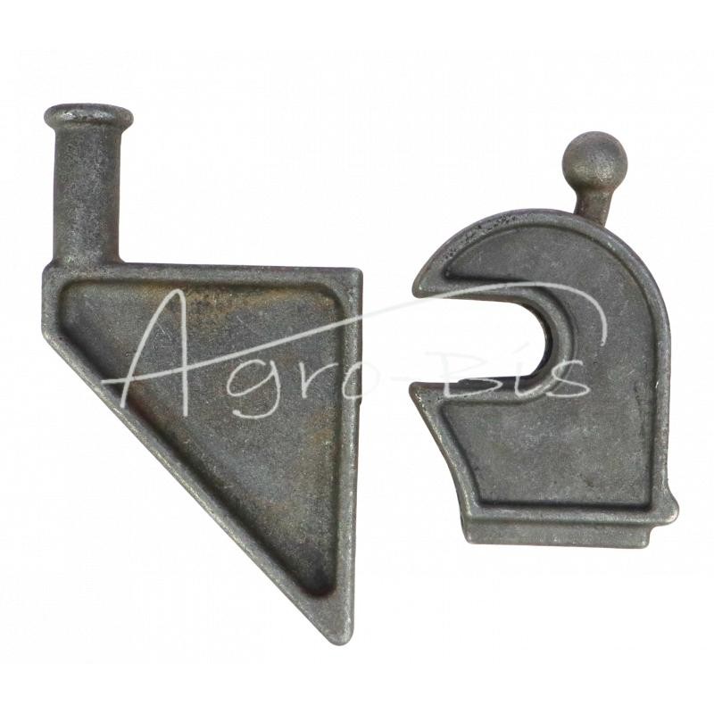 Pilnai pasukama viršutinė šoninė vyrių FI-24 savivartė priekaba - ZG24