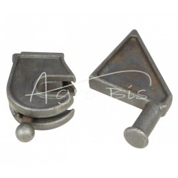 Pilnai pasukama viršutinė šoninė vyrių FI-24 savivartė priekaba - ZG24