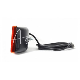 Galinis kombinuotas žibintas E-551 be numerio ženklo apšvietimo LED 12/24V dešinysis papildomas atšvaitas posūkio rodiklis vande