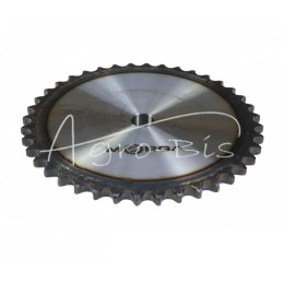 Grūdinto grandinės žvaigriovelis su flanšu, stebule 10B-1 Z-40 išorinis skersmuo - 209,2 mm MORGA - S10B140M