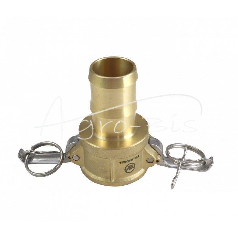 „Camlock“ jungties antgalis, C tipo, žalvaris, 1 1/2" x 38 mm, PZL HYDRAL - ZCMC38H