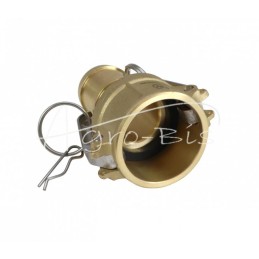 „Camlock“ jungties antgalis, C tipo, žalvaris, 1 1/2" x 38 mm, PZL HYDRAL - ZCMC38H