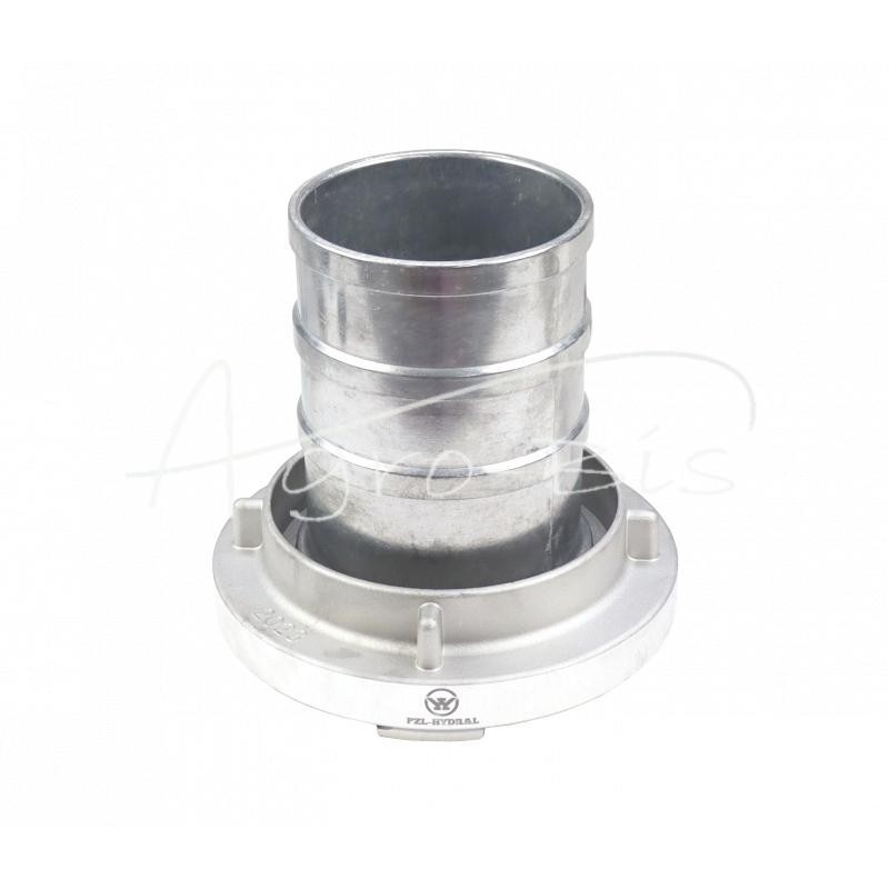 „Storz“ išleidimo jungtis iš CNBOP, 110 mm rotacinė, aliuminio, PZL HYDRAL - LA110H