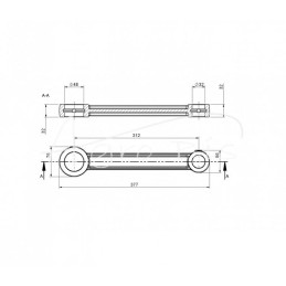 Nepilnas švaistiklis 220804011 mėšlo kratytuvas Lenkija - 220804001/0