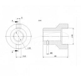 „Cyklop Rolmus“ krautuvo krumpliaračio siurblio pavara - 721406007