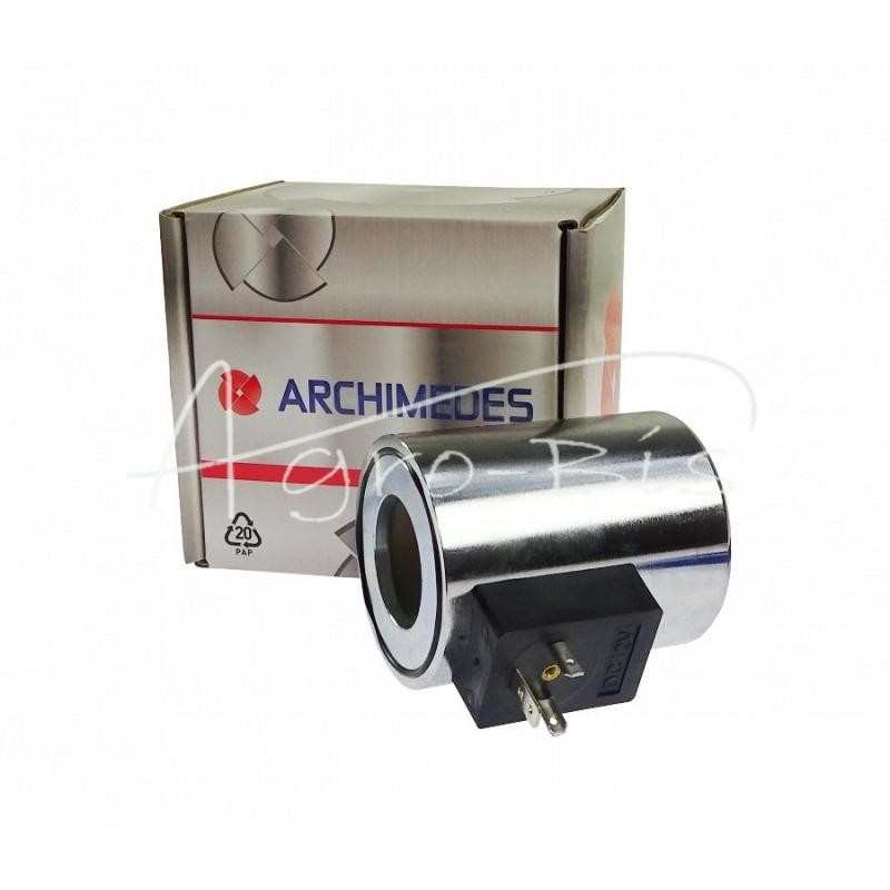 Solenoidinio vožtuvo daliklio ritė E12DVS6/2-80L, E12DVS3/2-80L 12V DC 48W ARCHIMEDES - A-CEW12VDC-80