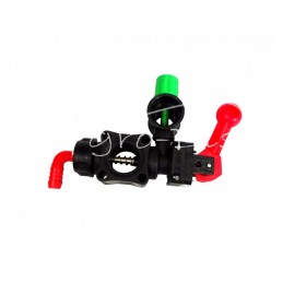 Skirstytuvo sekcijos pastovaus slėgio purkštuvas su alkūne - RF3525