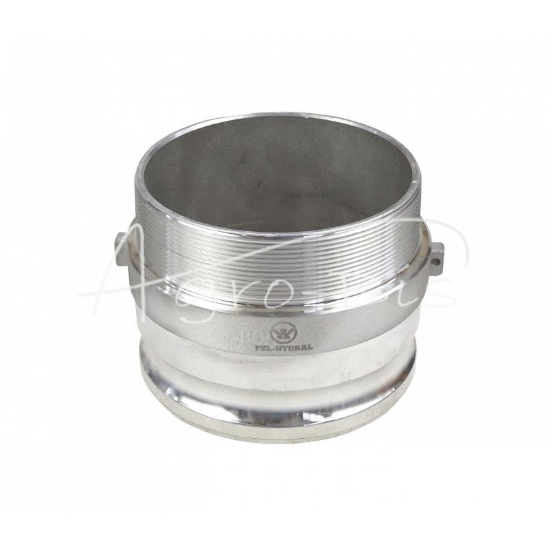 „Camlock“ jungties kištukas, F tipo, aliuminis, 5" x 127 mm, PZL HYDRAL - ZCF127H