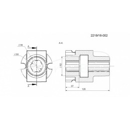 Movos galas su grioveliais 221918002 Sphero mėšlo kratytuvas Rolmus - 2208030280