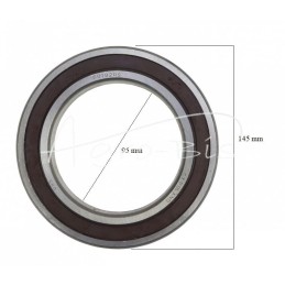 Vienos eilės ekranuotas rutulinis guolis 6019 2RS FŁT Kraśnik - 6019 2RS