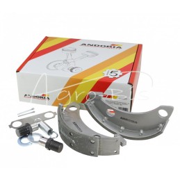 Stabdžių remonto komplektas, pilnas, 1 rato kaiščių poveržlės C-330 Premium ANDORIA - 42320211KAM
