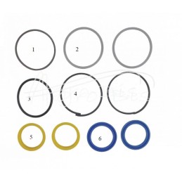 John Deere vairo stiprintuvo cilindro sandariklių remonto komplektas - RE271456