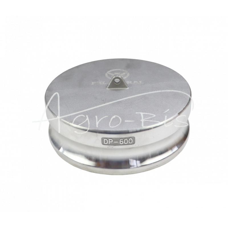 Camlock DP kištukas, 16 barų, aliuminio kištukas, 6" x 152 mm, PZL HYDRAL - ZCDP152H