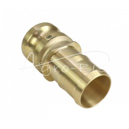 „Camlock“ jungties kištukas, E tipo, žalvaris, 2" x 50 mm, PZL HYDRAL - ZCME50H