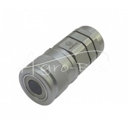 Sauso uždarymo hidraulinė greito prijungimo jungtis G1/2"BSP vidinis sriegis ISO16028 HYDRAL - B300-FH121IGF08H