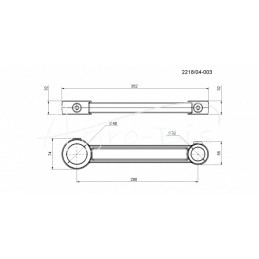 Nepilnas švaistiklis, trumpesnis „Rolmus“ mėšlo kratytuvas - 221804003