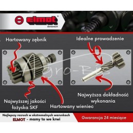 John Deere magnetono starterio sankabos mazgas 9142745 Premium SKF ELMOT - 7153360PEL