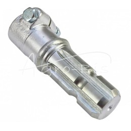 Kardaninio veleno redukcijos adapteris, vidinis-vidinis, 21 pjovimo dantukai 34,9 mm / 6 pjovimo dantukai 44,4 mm L-173 mm MOR