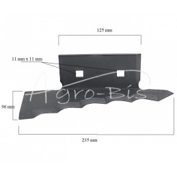 Keenan paliko MORGA pašarų vežimėlio peilį - 701359M