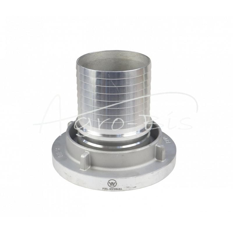 110 mm aliuminio korpuso spaustuko jungtis su gofruota įvore PZL HYDRAL - LS110.1H