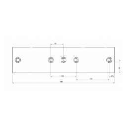 Dešinė/kairė pavažos A48 Lemken boro plienas 3411450 - 3411450/B