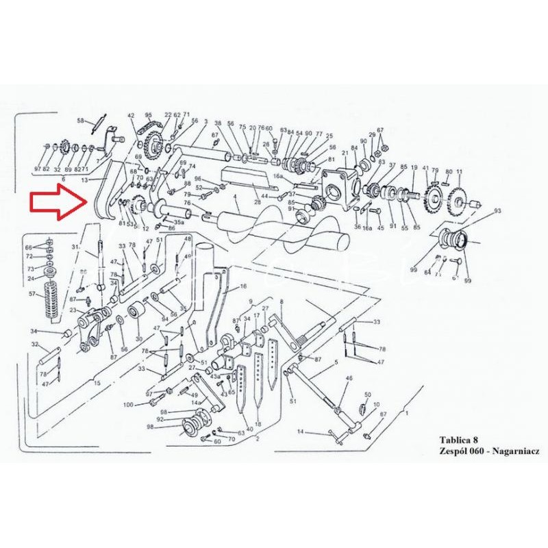 Pilnas lakštinio metalo dangtis Z-224 Sipma kvadratiniam presui - 522306660