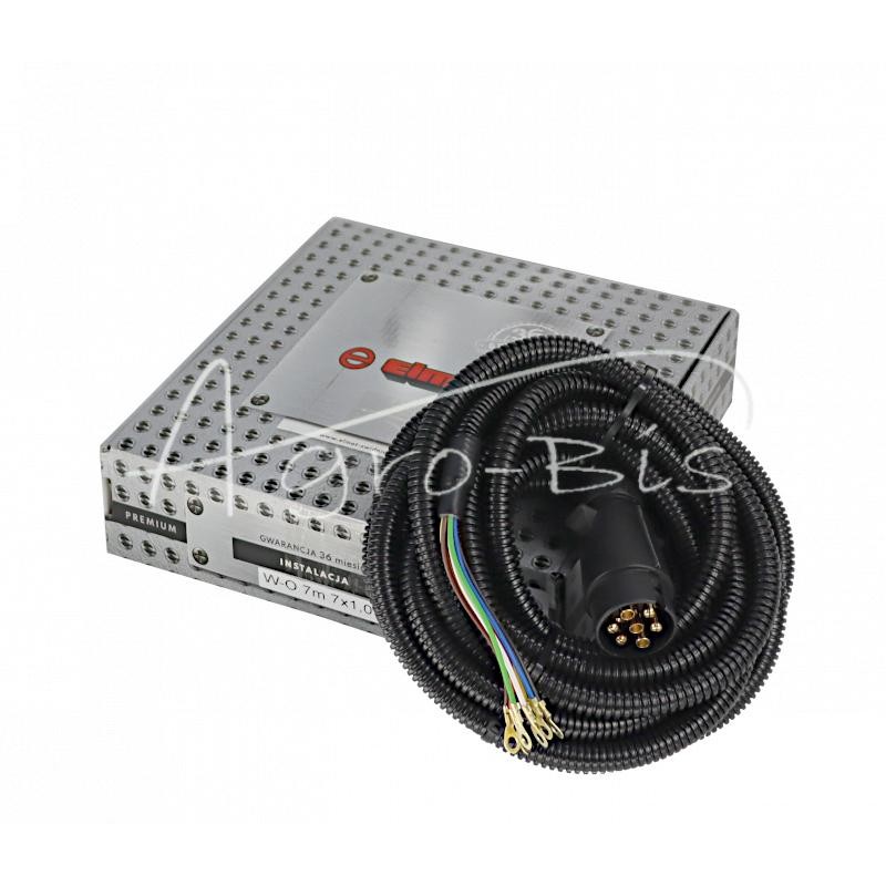 Priekabos prijungimo elektros kabelis 7x1 7m ELMOT PREMIUM - 7x1x7PEL