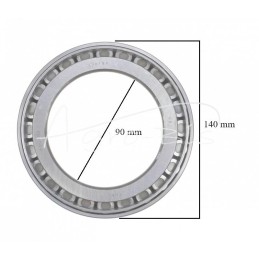 Vienos eilės kūginis ritininis guolis 32018 FŁT Kraśnik - 32018 FŁT
