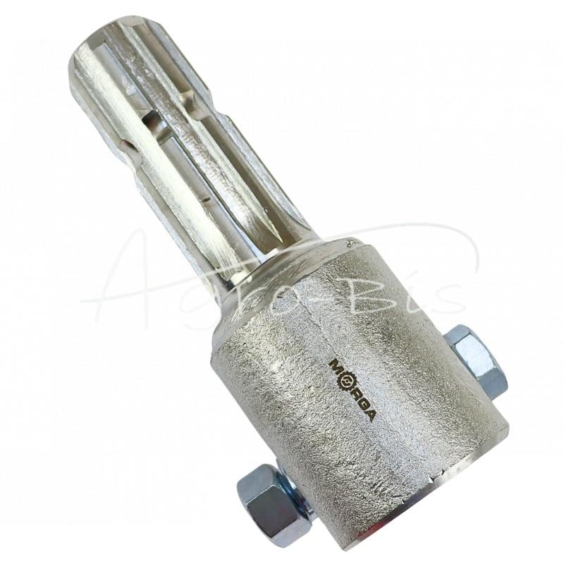 Kardaninio veleno redukcijos adapteris, vidinis-vidinis, 20 pjūvių 44,4 mm / 8 pjūvių 38 mm L-178 mm MORGA - 246616.4M