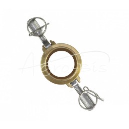 „Camlock“ jungties lizdas, C tipo, žalvaris, 2" x 50 mm, PZL HYDRAL - ZCMC50H