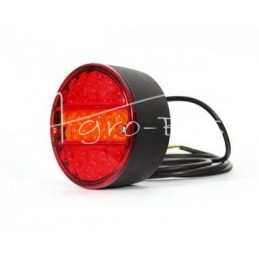 Galinis žibintas W19D, 232 LED 12/24V platus 5002441 kairysis - dešinysis universalus Ursus C-330 vandeniui atsparus su laidu - 