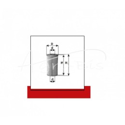 Zetor 7211 hidraulinio filtro įdėklas - WH50-100