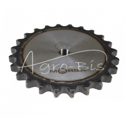 Grūdinto grandinės žvaigrės ratas su flanšu, stebule 16B-1 Z-24 išorinis skersmuo - 206,2 mm MORGA - S16B124M