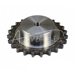 Grūdinto grandinės žvaigrės ratas su flanšu, stebule 16B-1 Z-24 išorinis skersmuo - 206,2 mm MORGA - S16B124M