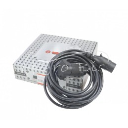 Laidas, jungiamasis kabelis, liejamas kištukas, 7 lizdas, pakabinamas lizdas 7 m, 7 laidų ELMOT - PPWGP7MPEL