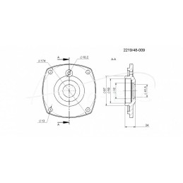 Didelis pavarų dėžės dangtis Rolmus mėšlo kratytuvui - 221948009
