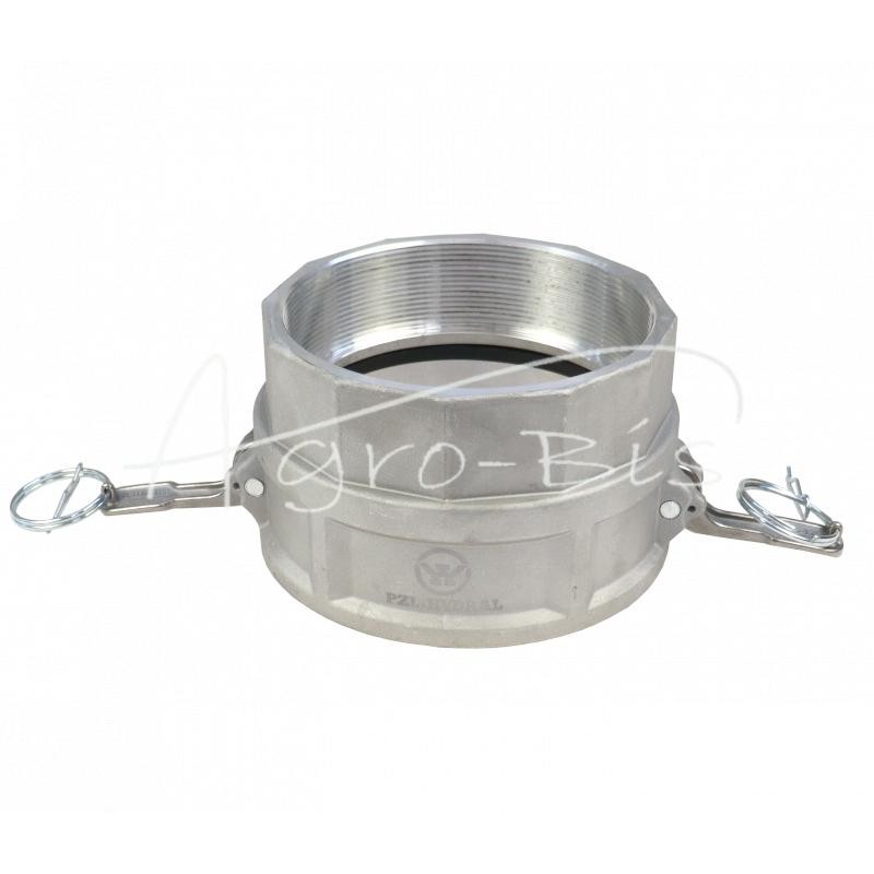 „Camlock“ jungties lizdas, D tipo, aliuminis, 5" x 127 mm, PZL HYDRAL - ZCD127H