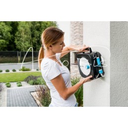 ERGO XS žarnos ritė, 3/8" žarna, 10 m, + ERGO antgaliai - 55-400