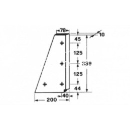 Claas MARCANT 50 preso stūmoklinis judantis peilis - 808523