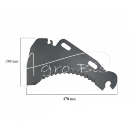 Peilis Mengele Roland Lang MORGA savikrovės vagonui - 01124096M